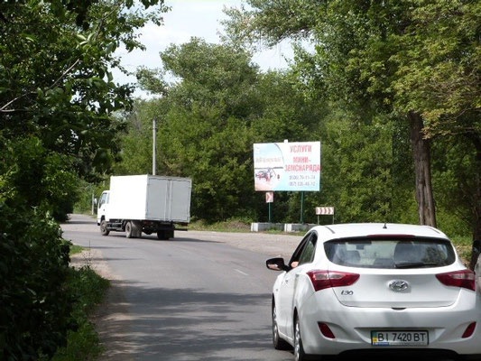 Щит 6x3,  набережная Лейтенанта Днепрова, перекрёсток с переулком Литературным