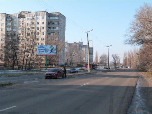 Щит 6x3,  набережная Лейтенанта Днепрова, возле дома № 64-а