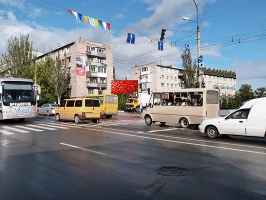 Щит 6x3,  просп. Свободы (ул.60л.Октября), перекр. с ул. Европейской (Щорса), 64, р-н "Водоканал"
